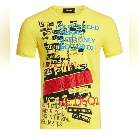 DSQUARED2 Graffiti Logo Tee - Picture 1 of 6